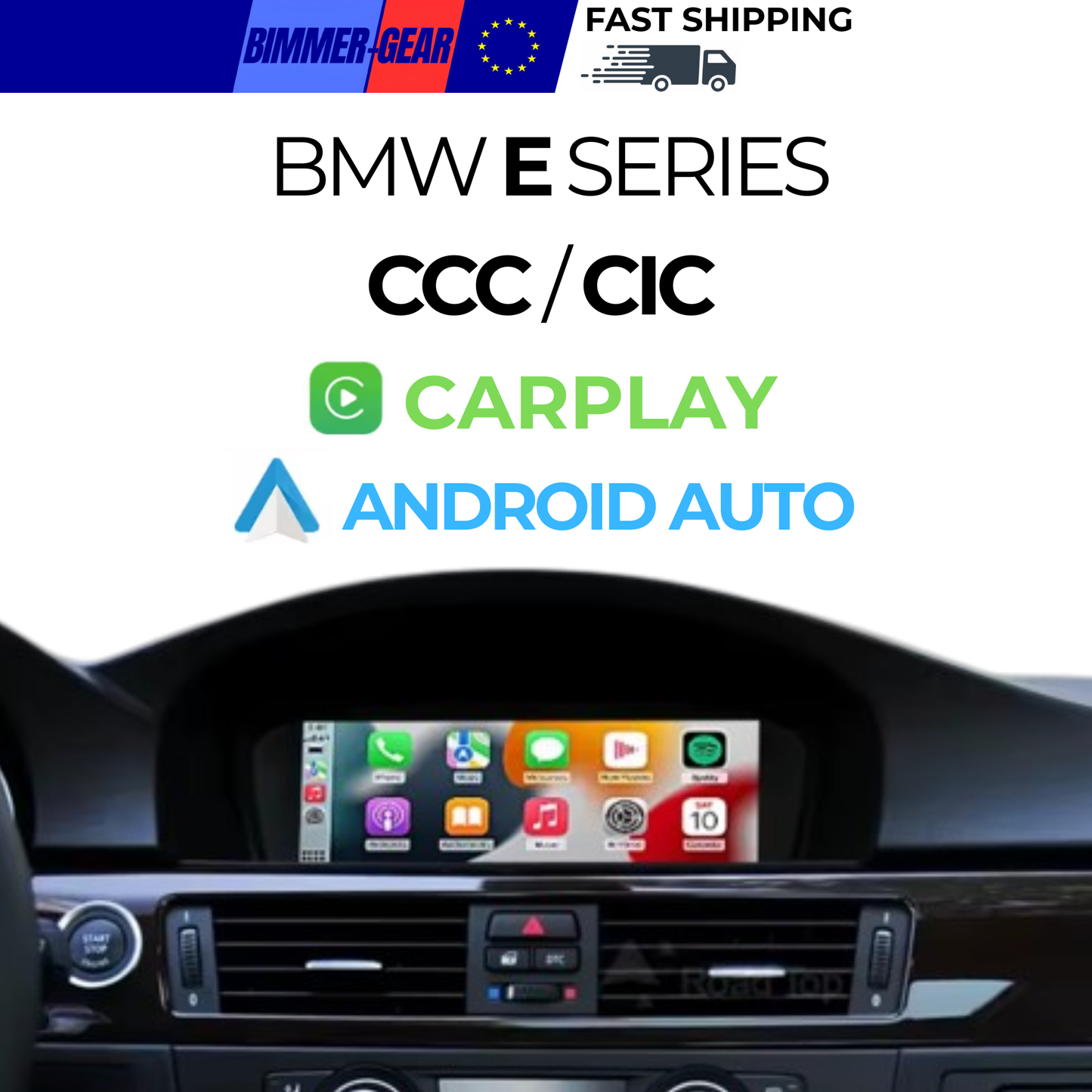 BMW Wireless Apple Carplay / Android Auto for CCC / CIC E series